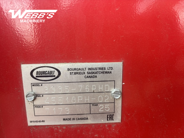 2025 Bourgault 3335-76' PLDS / 91300 Air Drill