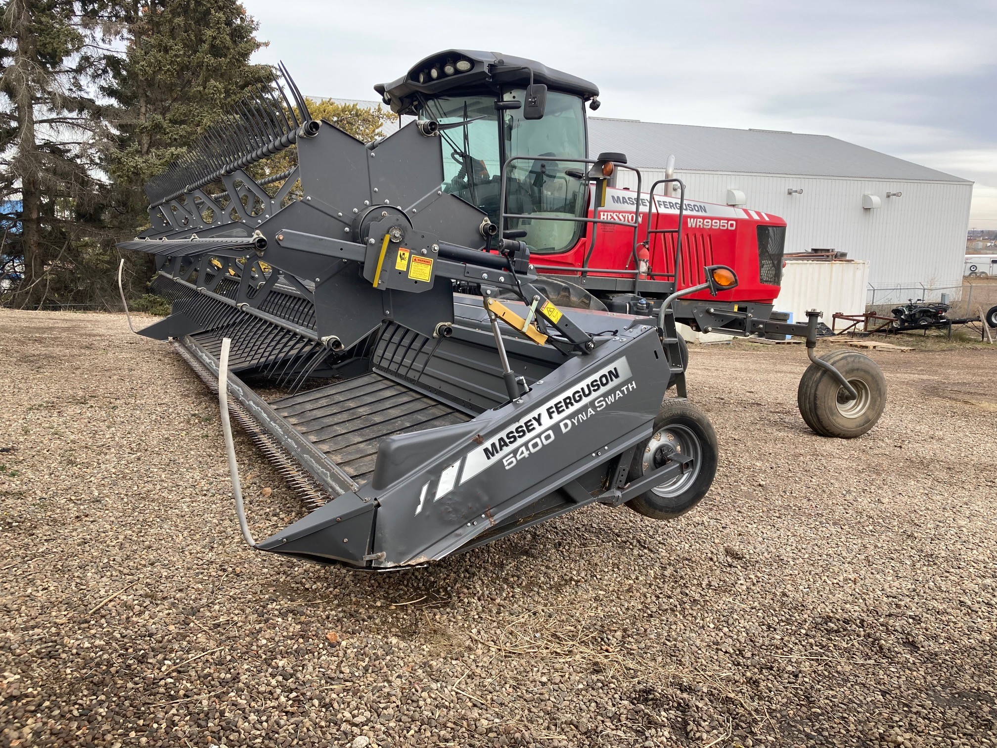2018 Massey Ferguson WR9950 Swather