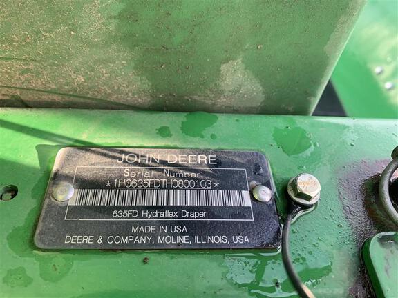 2018 John Deere 635FD Header Combine