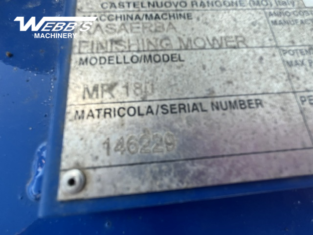 2023 Muratori MR180 Mower
