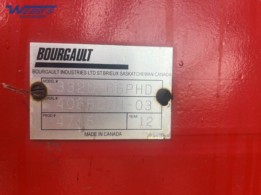 2012 Bourgault 3320XTC/6550ST Air Drill