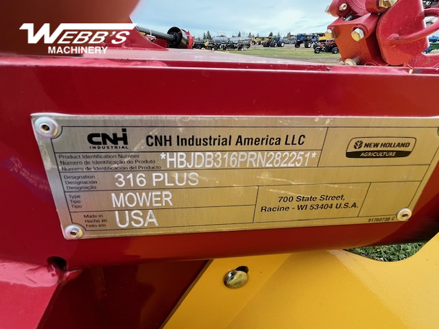 2024 New Holland DB316R Mower Conditioner