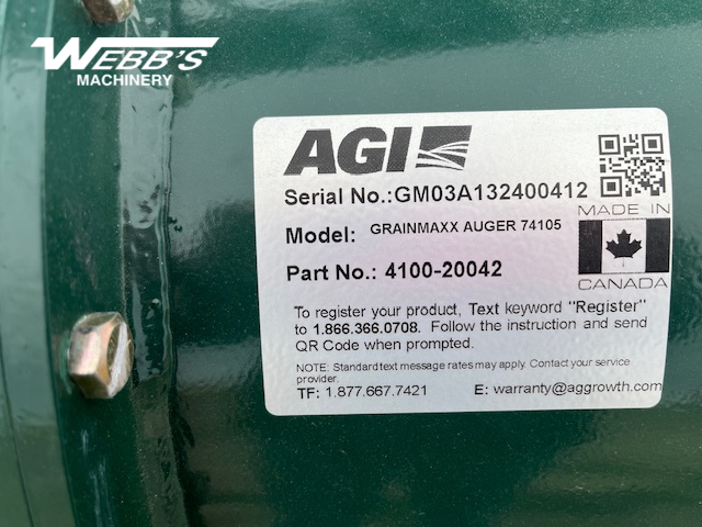 2024 AGI 74105 Grain Auger