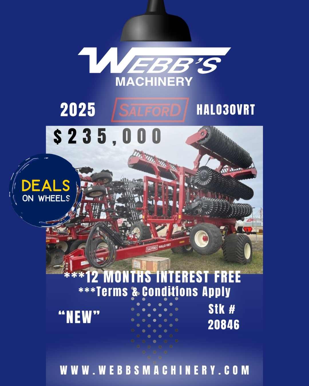 2024 Salford HALO30VRT Vertical Tillage