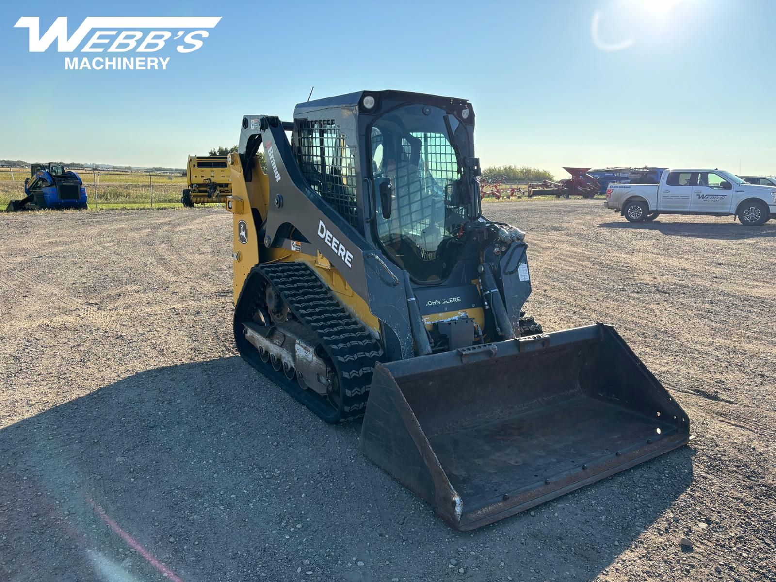 2019 John Deere 317G Compact Track Loader