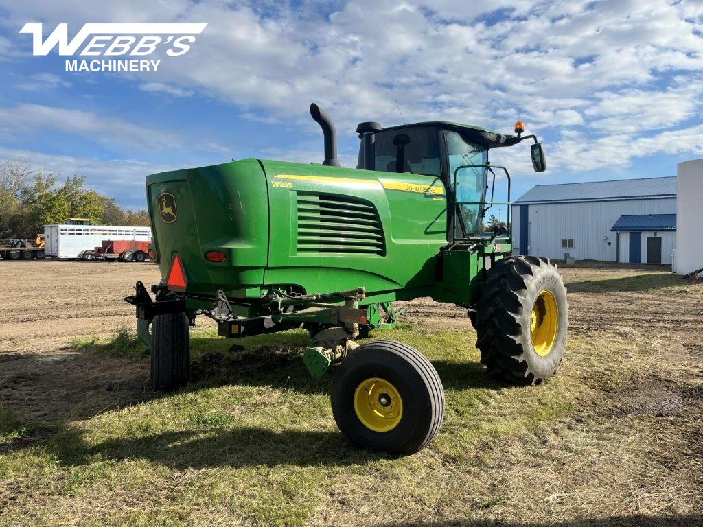 2018 John Deere W235R Windrower