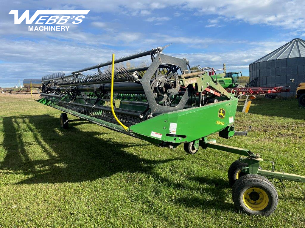 2018 John Deere W235R Windrower