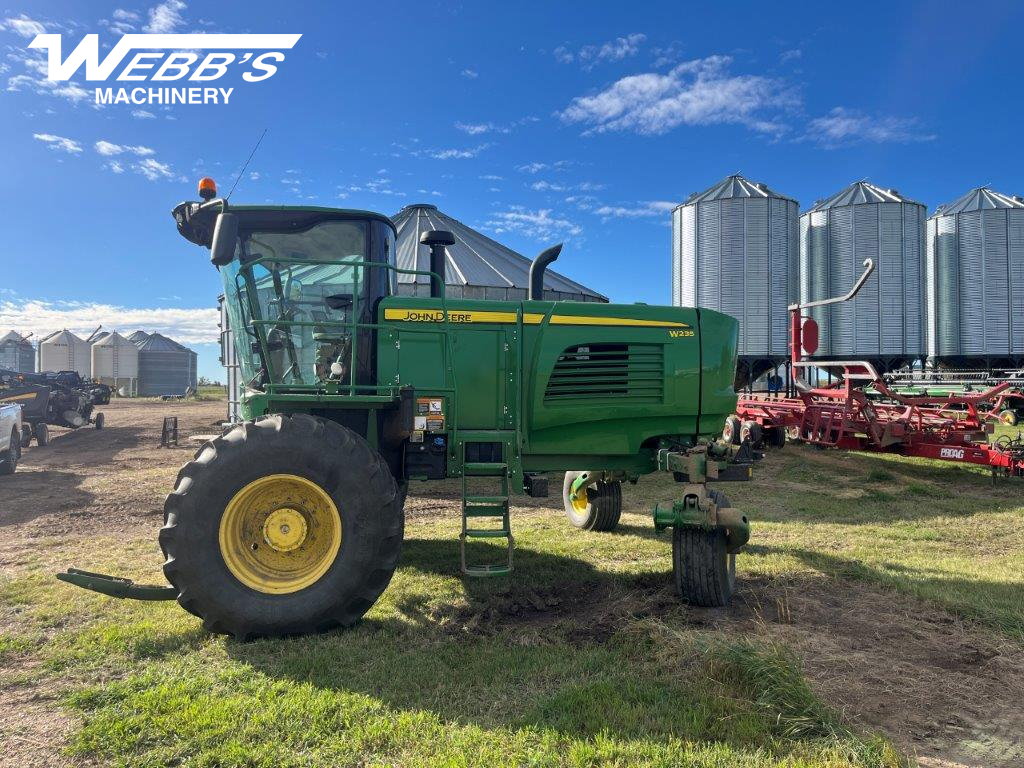 2018 John Deere W235R Windrower