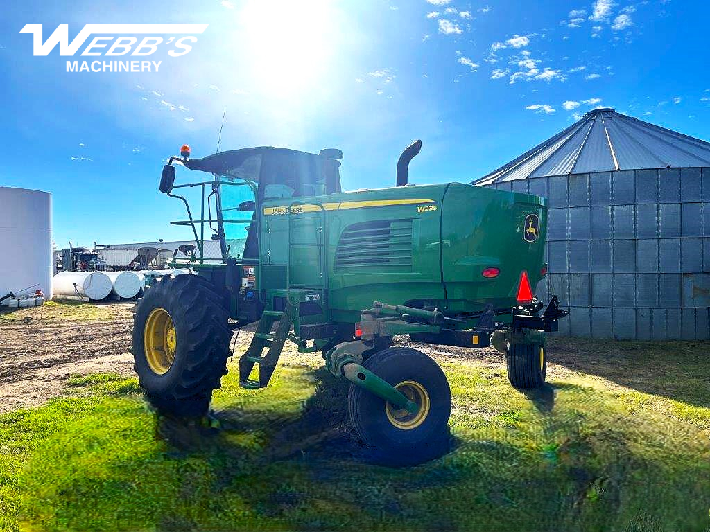 2018 John Deere W235R Windrower