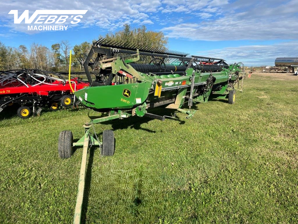 2018 John Deere W235R Windrower