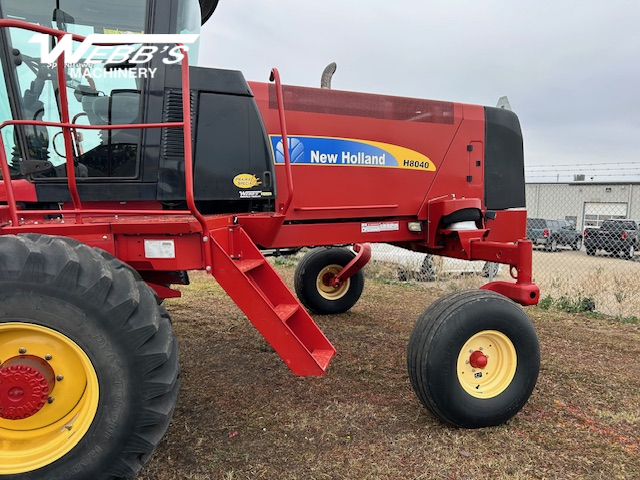 2011 New Holland H8040 Windrower