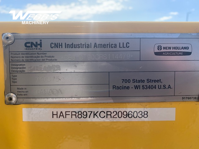 2024 New Holland CR8.90Z Combine