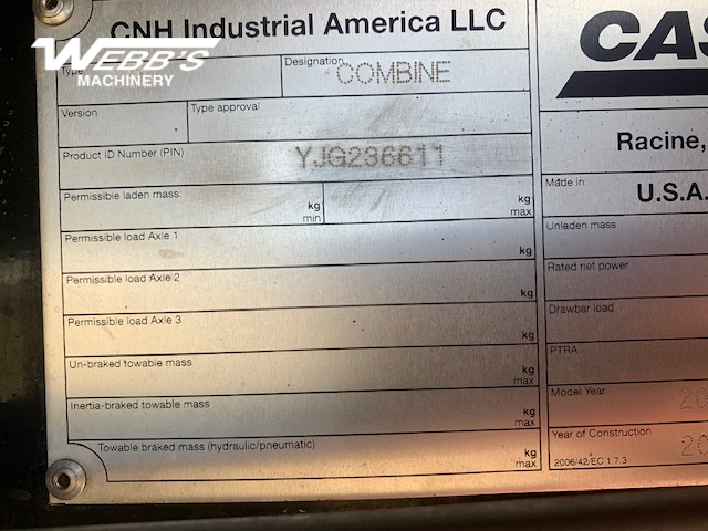 2018 Case IH 9240 Combine