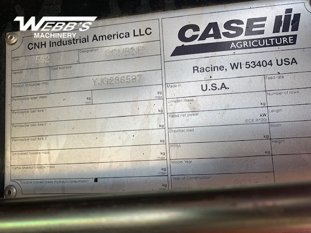 2018 Case IH 9240 Combine