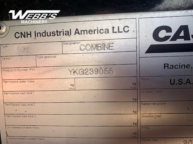 2019 Case IH 9250 Combine