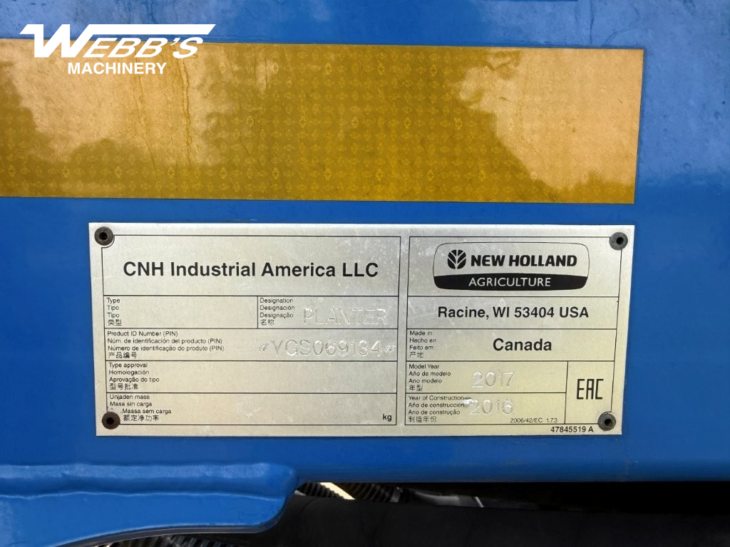 2017 New Holland P2070 Air Drill