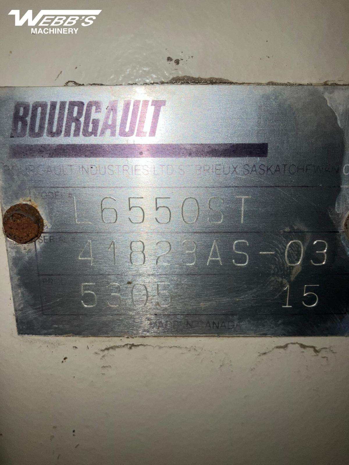 2015 Bourgault L6550 Air Tank/Cart