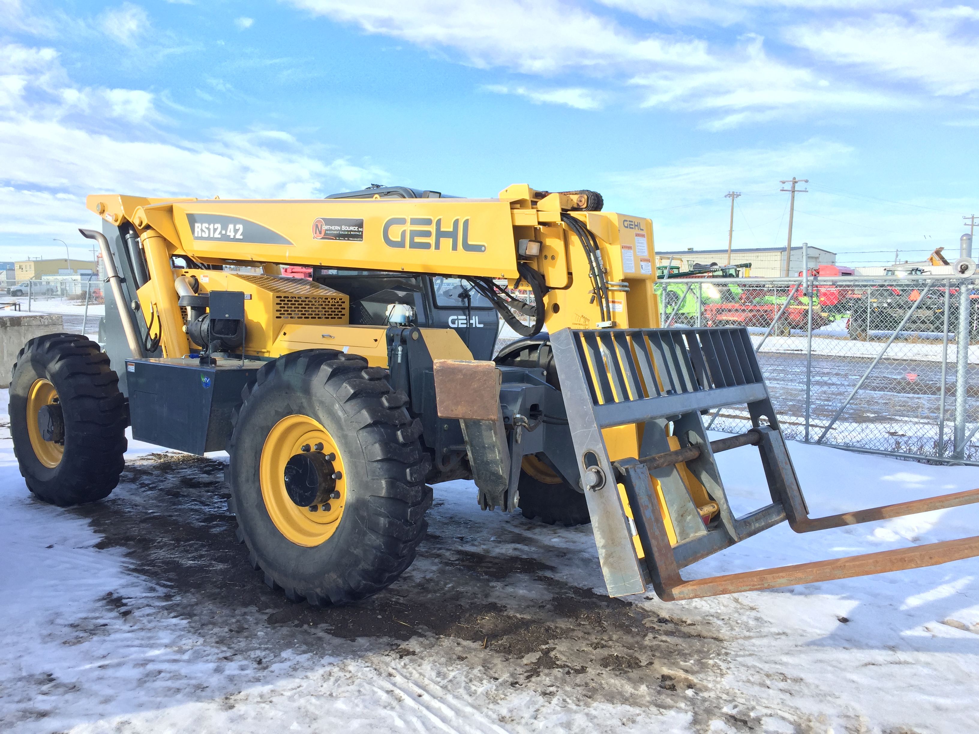 2014 Gehl Rs12 42 Telehandler For Sale In St Paul Ab Ironsearch