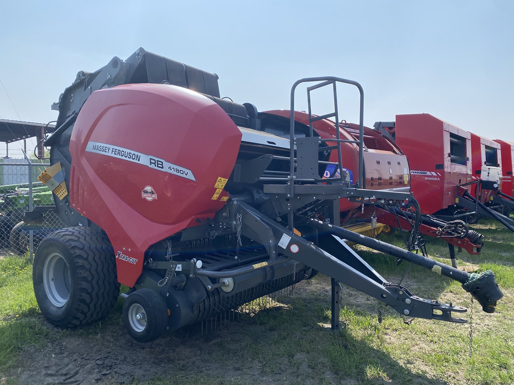 2019 Massey Ferguson 4180V Baler/Round