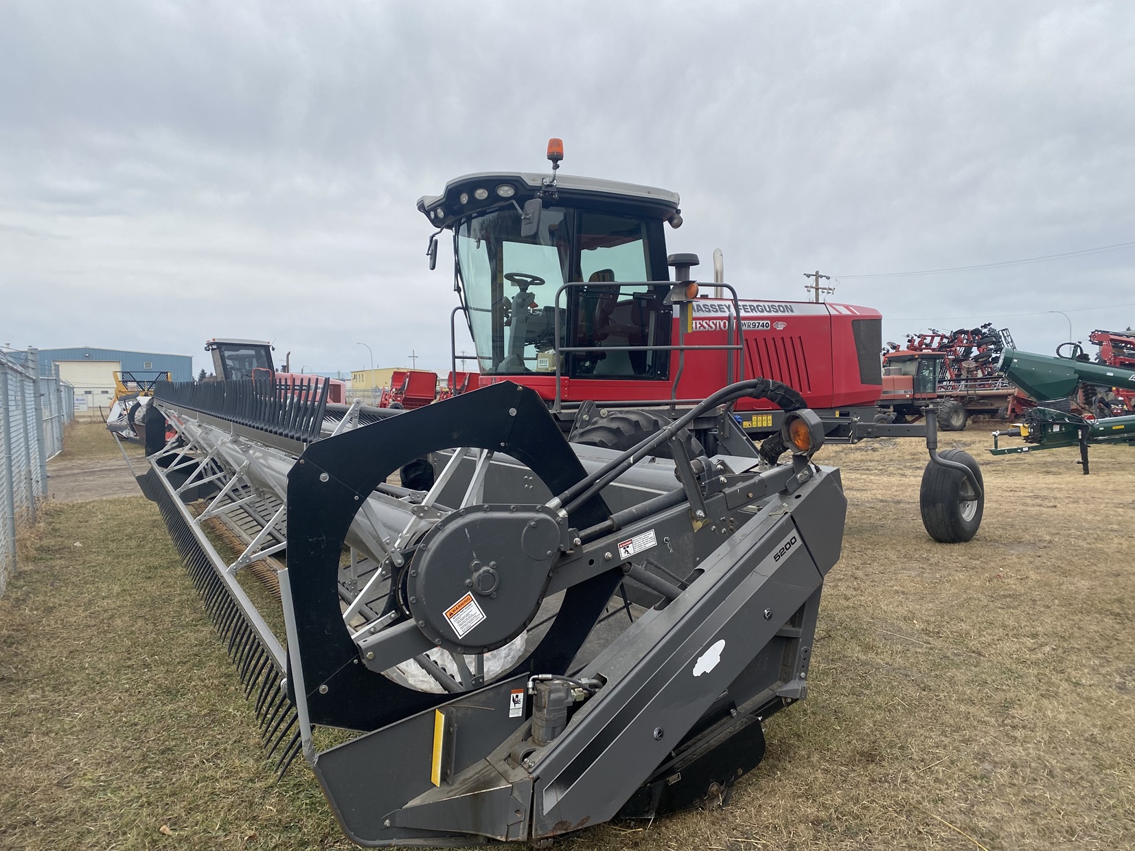 2013 Massey Ferguson WR9740 Windrower