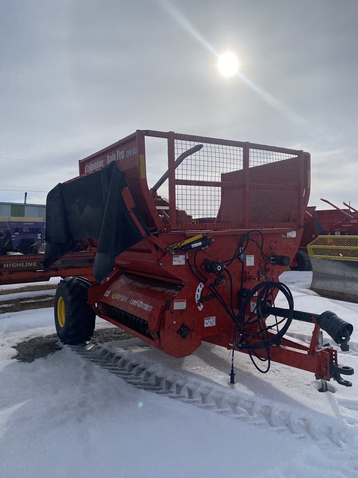 2015 Highline CFR650 Bale Processor