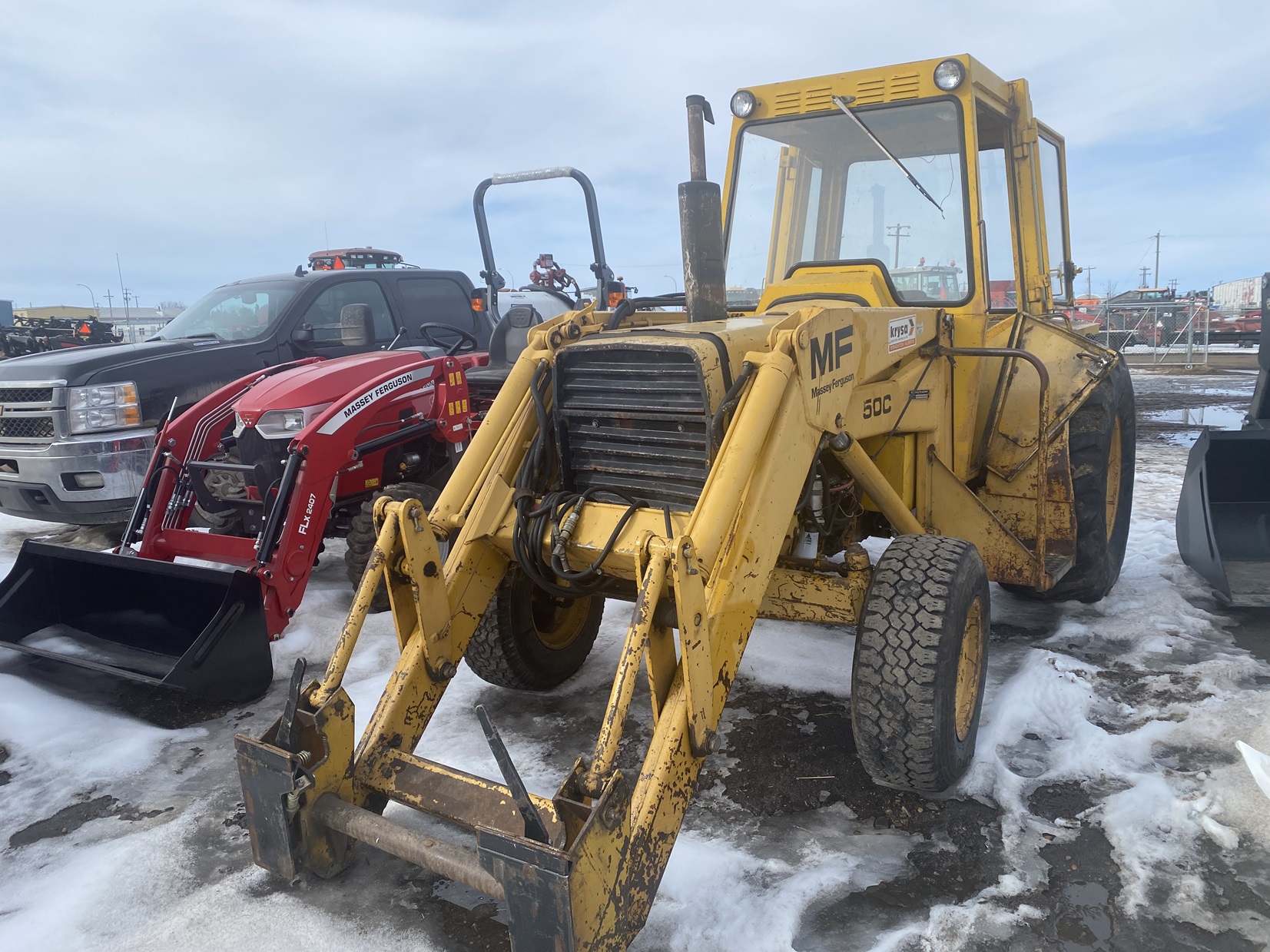 1980 Massey Ferguson 50C Tractor Loader