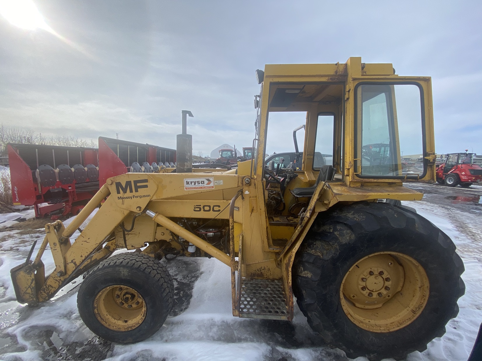 1980 Massey Ferguson 50C Tractor Loader