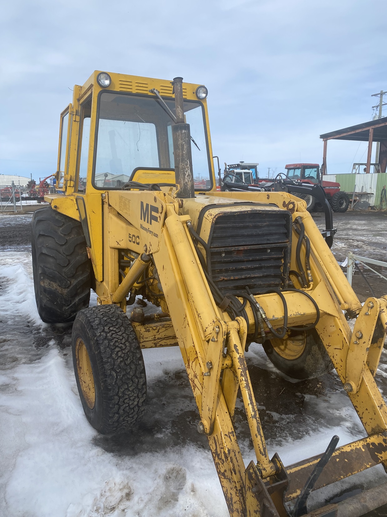 1980 Massey Ferguson 50C Tractor Loader