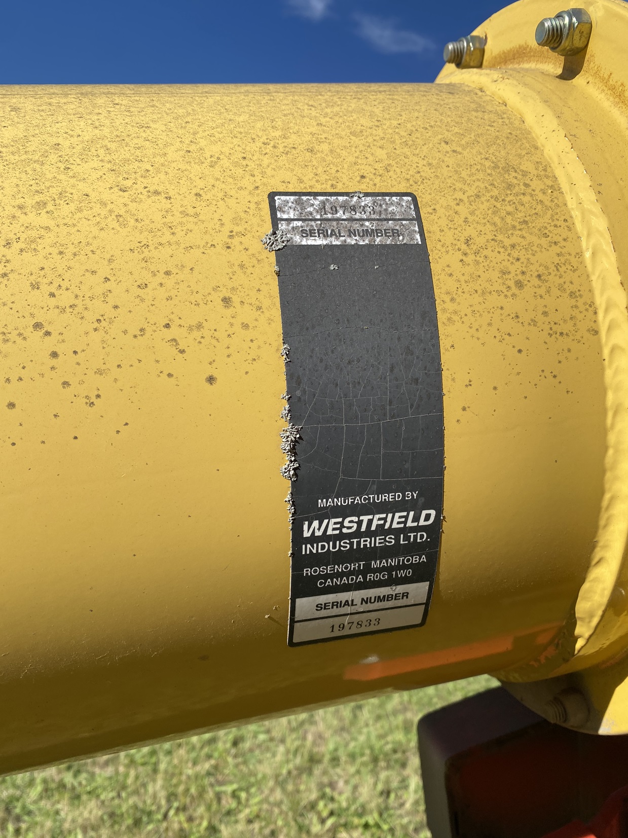 2008 Westfield MK130-71 Grain Auger