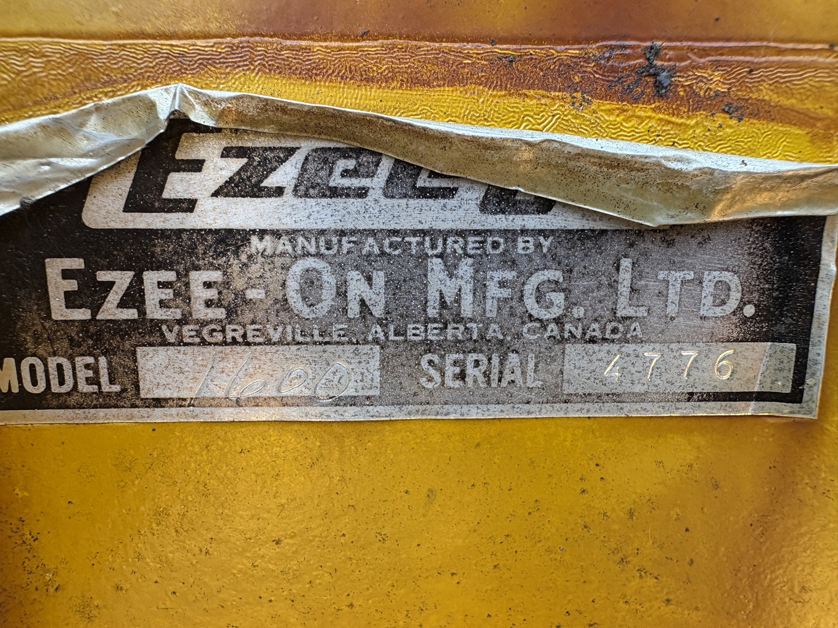 1985 Ezee-On 1600 Disk Tandem