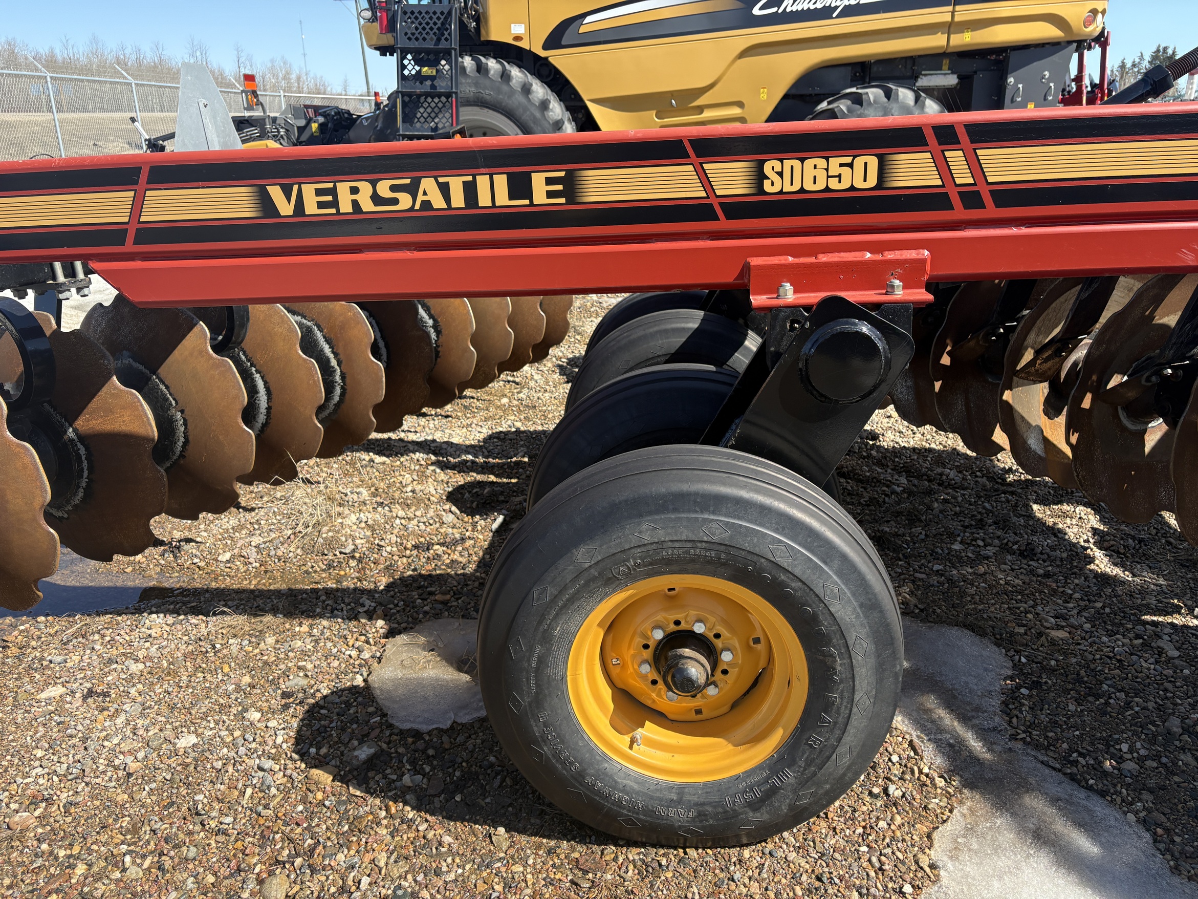 2017 Versatile SD650 Disk Offset