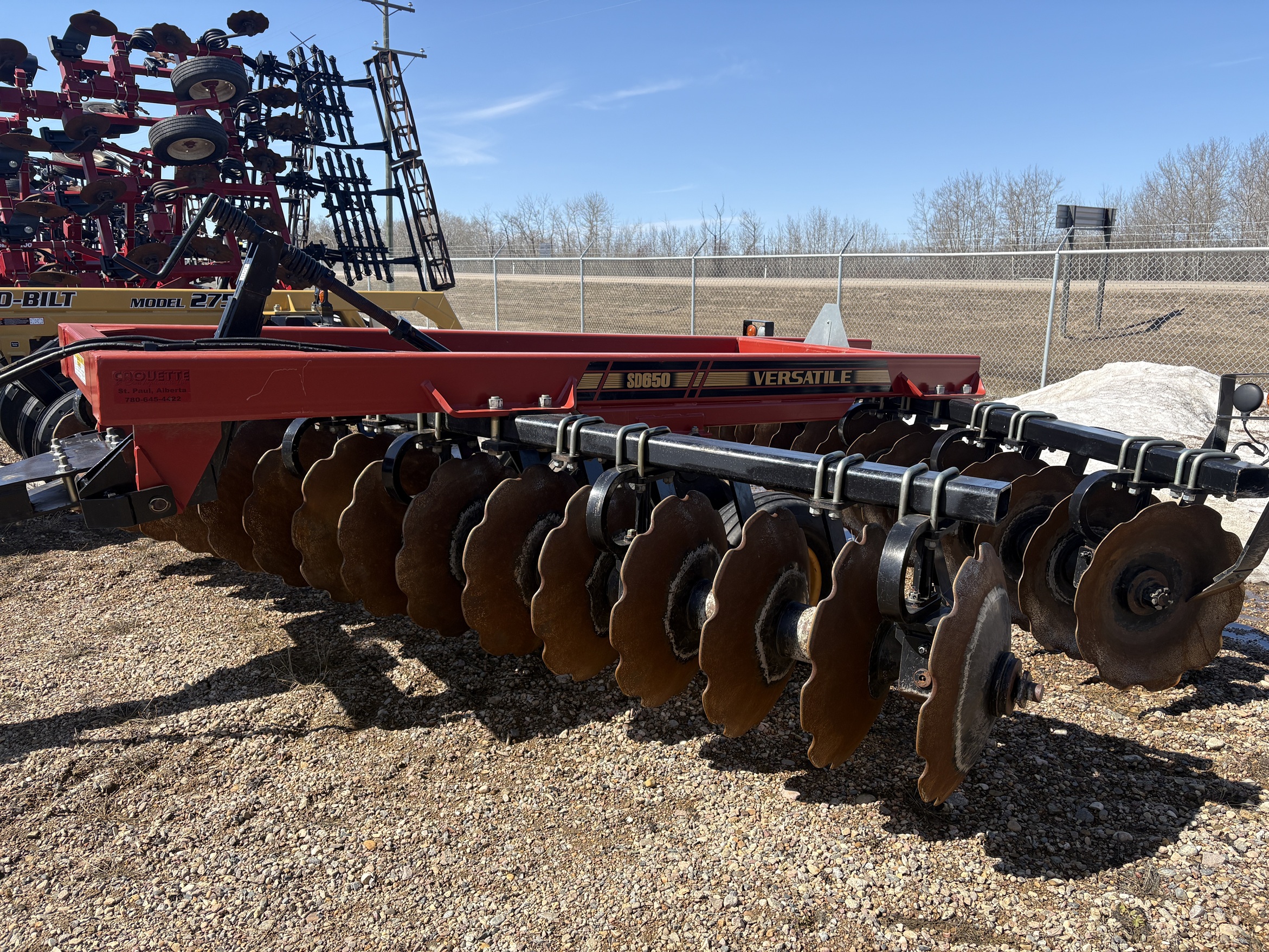 2017 Versatile SD650 Disk Offset