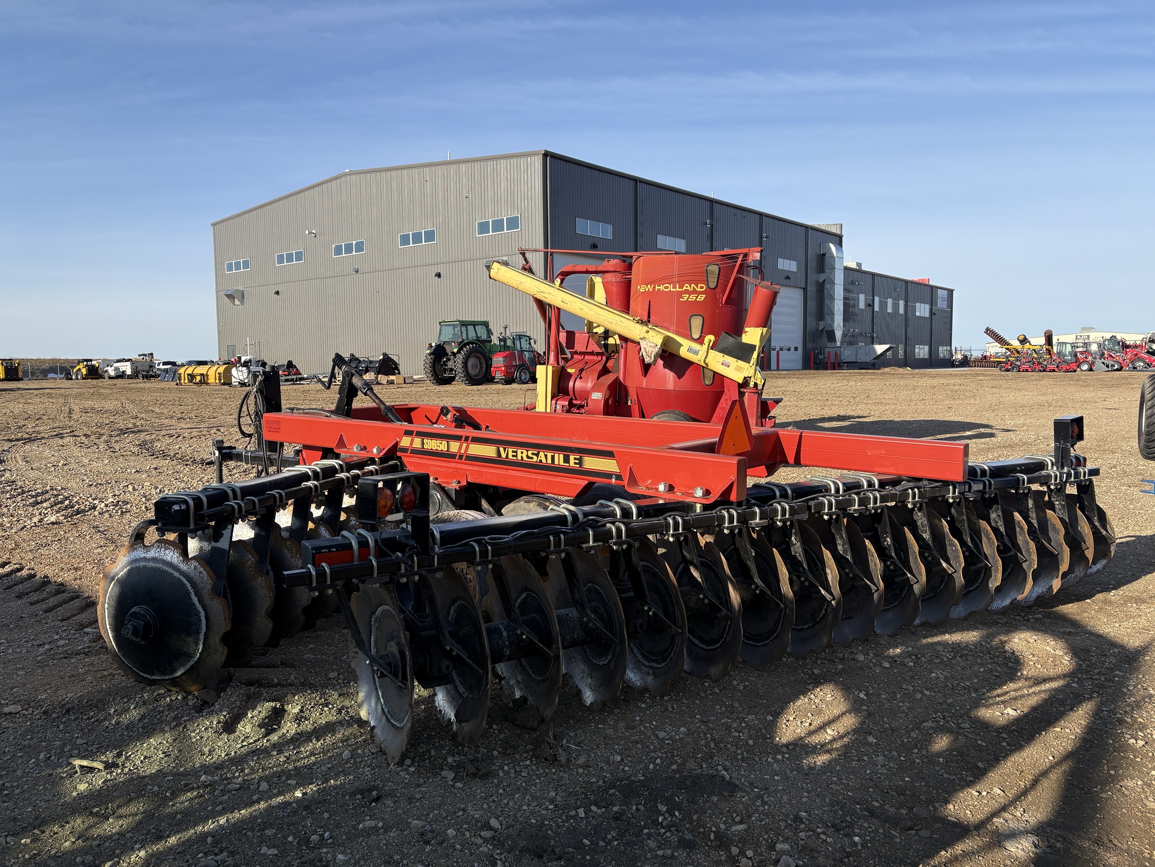 2017 Versatile SD650 Disk Offset