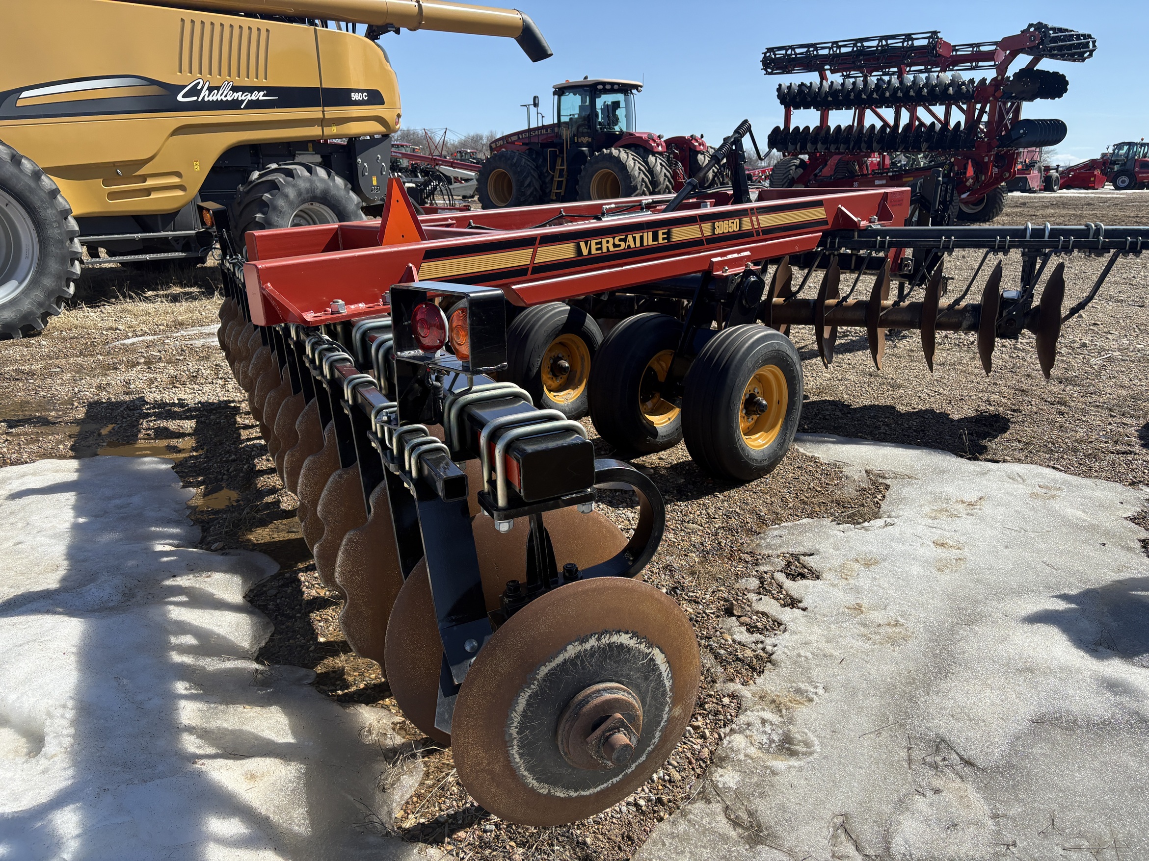 2017 Versatile SD650 Disk Offset