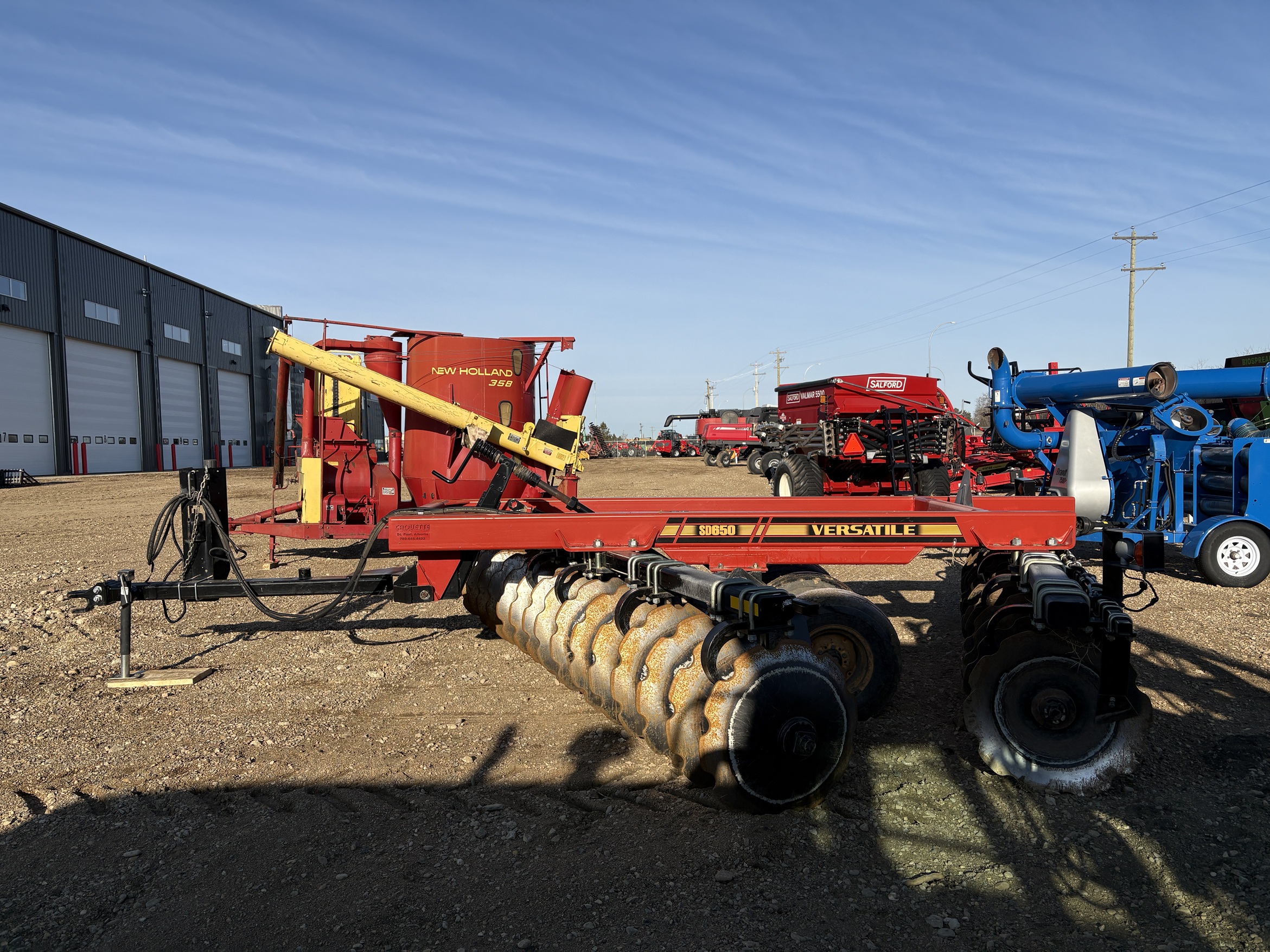 2017 Versatile SD650 Disk Offset