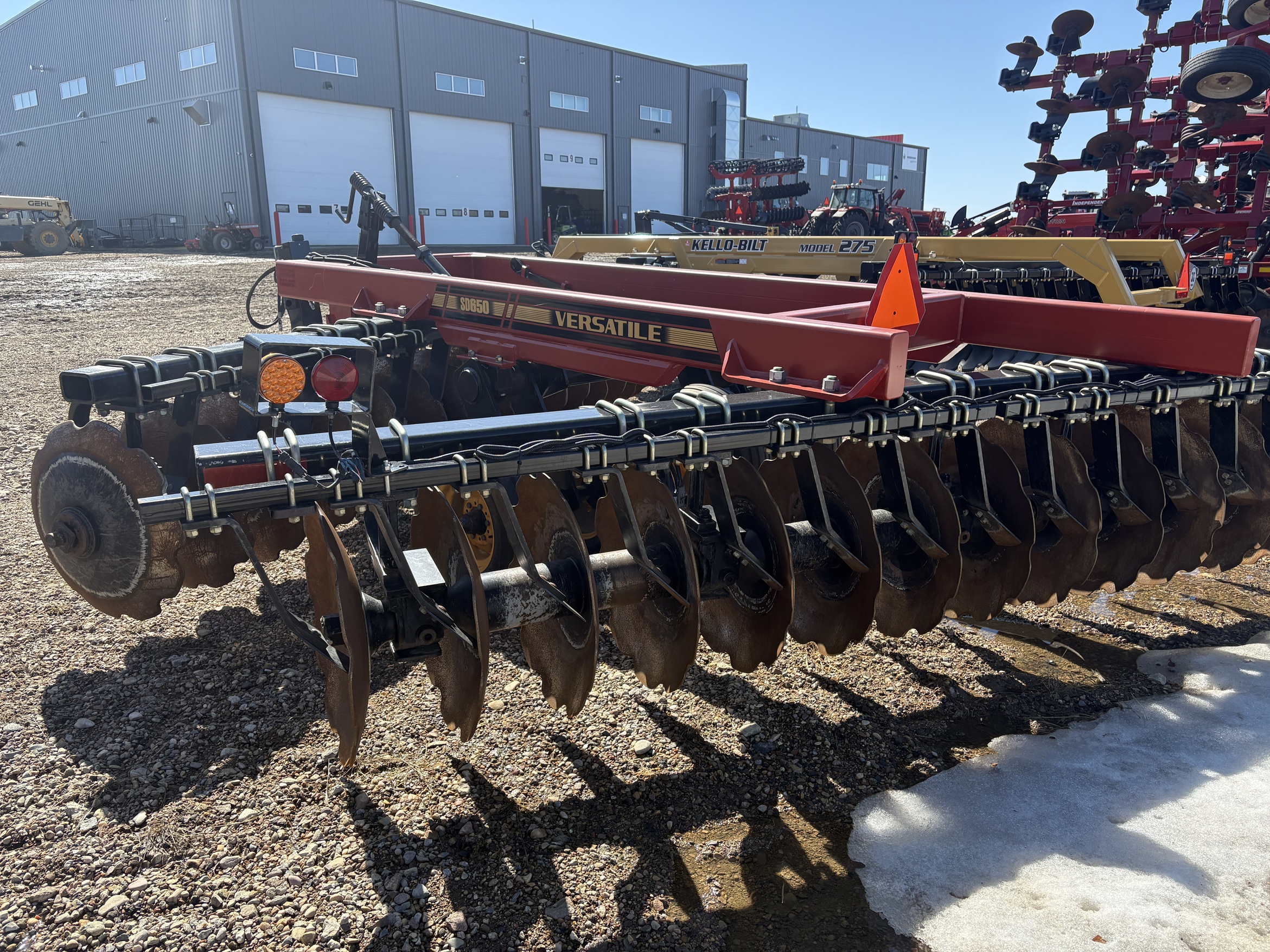 2017 Versatile SD650 Disk Offset