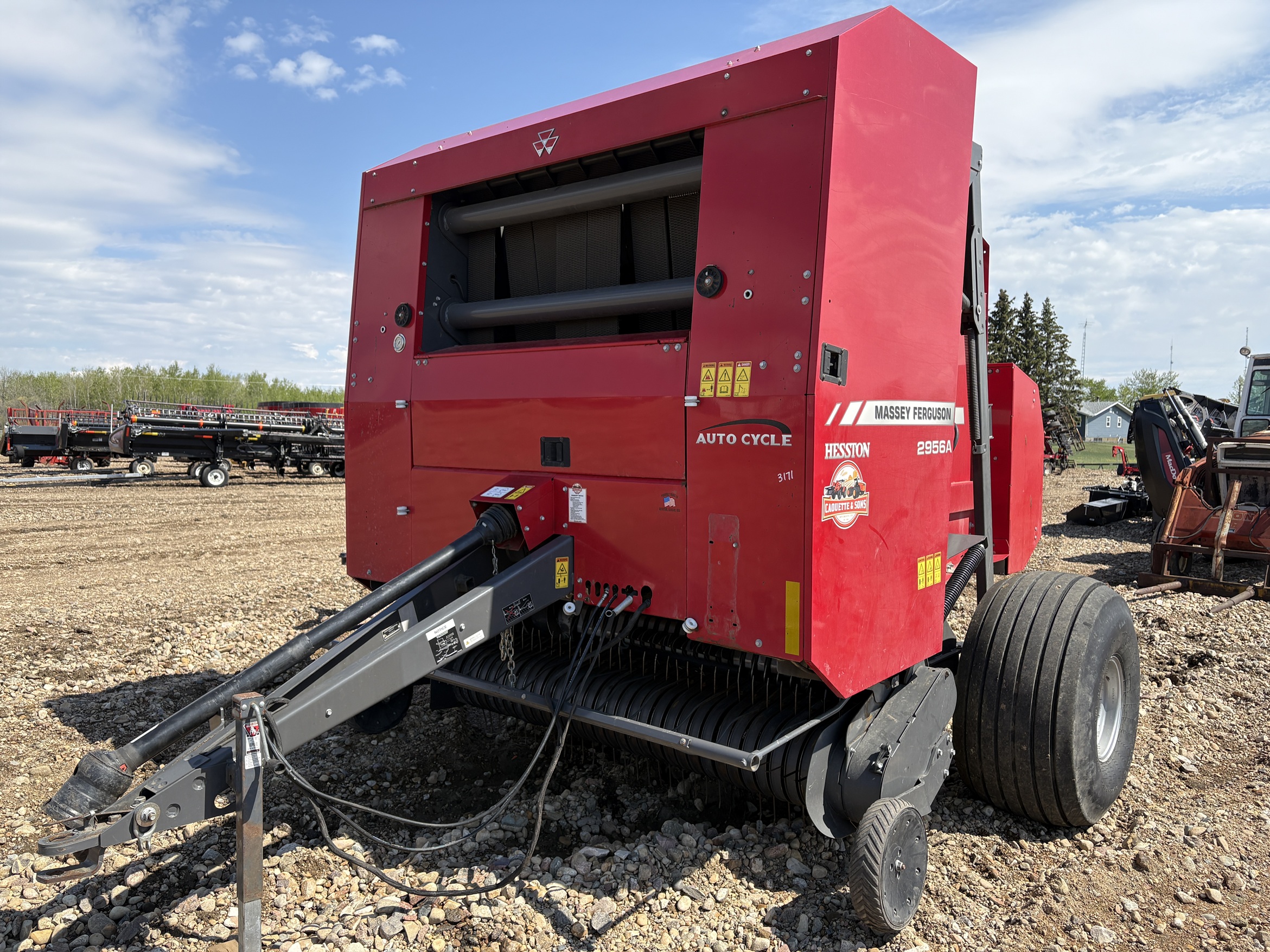 2020 Massey Ferguson 2956 Baler/Round