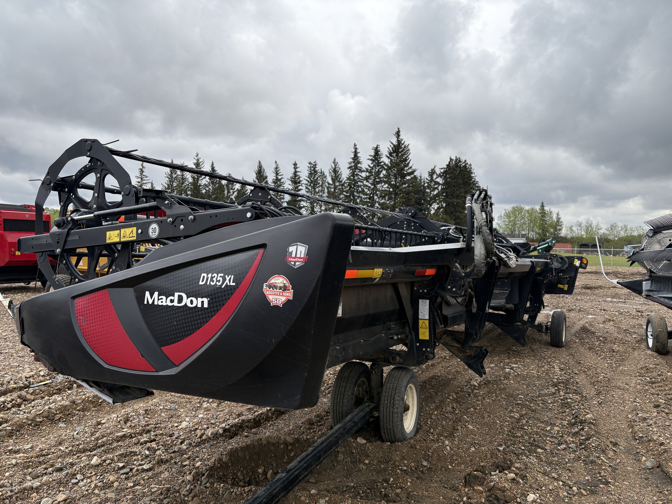 2019 MacDon M1170 Windrower