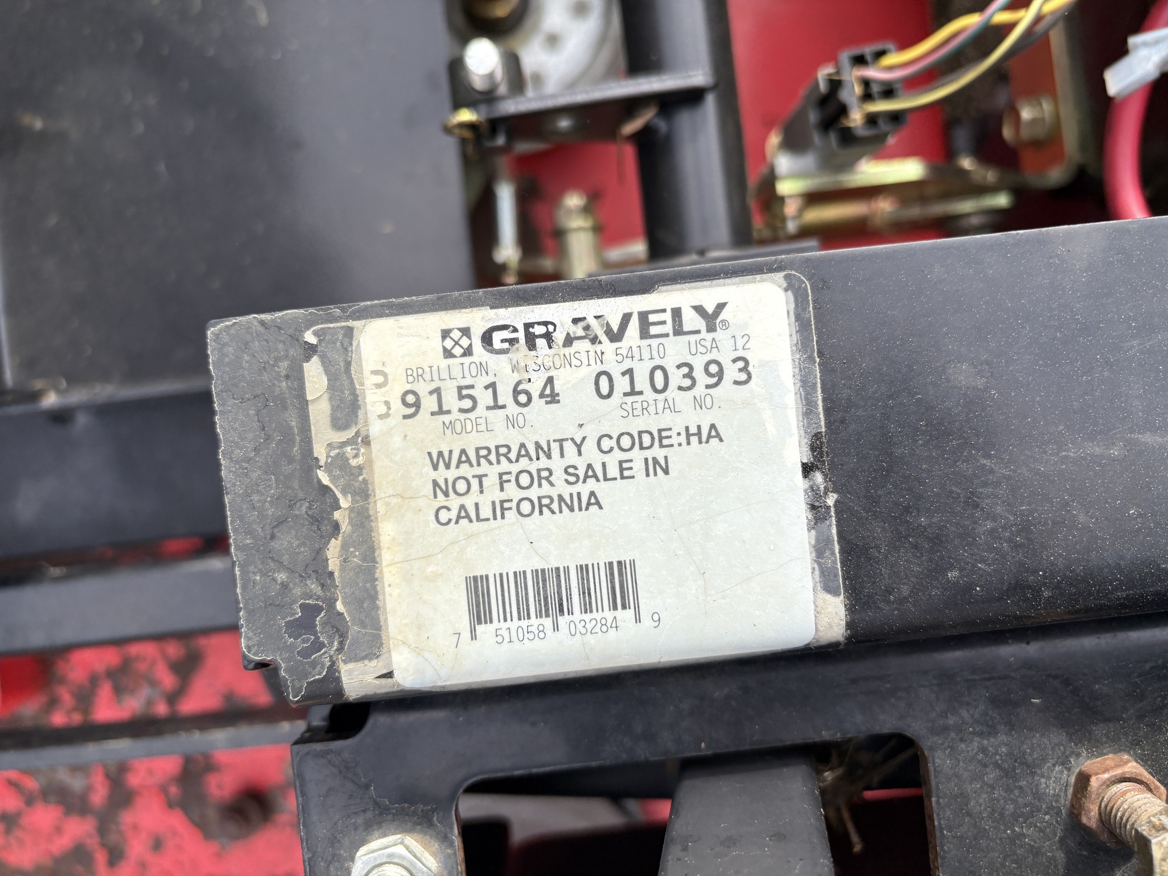 2012 Gravely ZT XL 54 Mower/Zero Turn