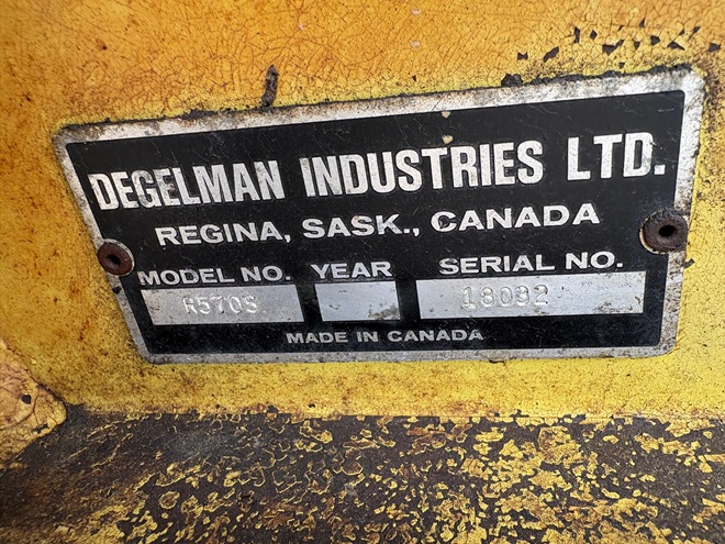 1984 Degelman R570S Rock Picker