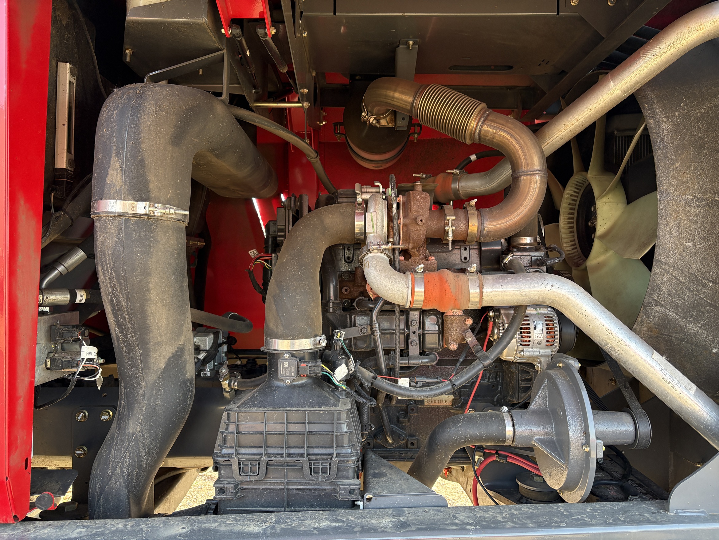 2012 Massey Ferguson WR9725 Windrower