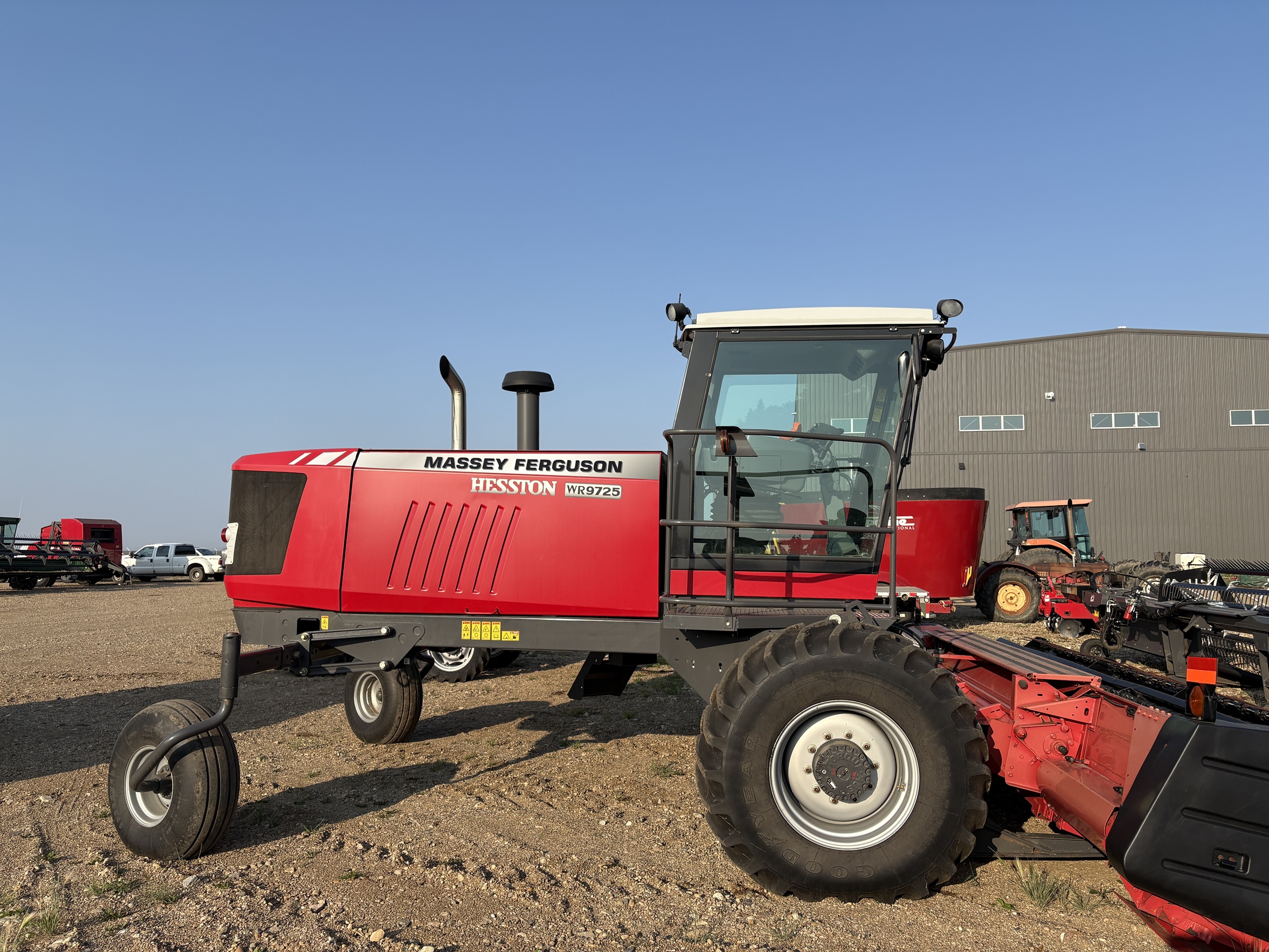 2012 Massey Ferguson WR9725 Windrower