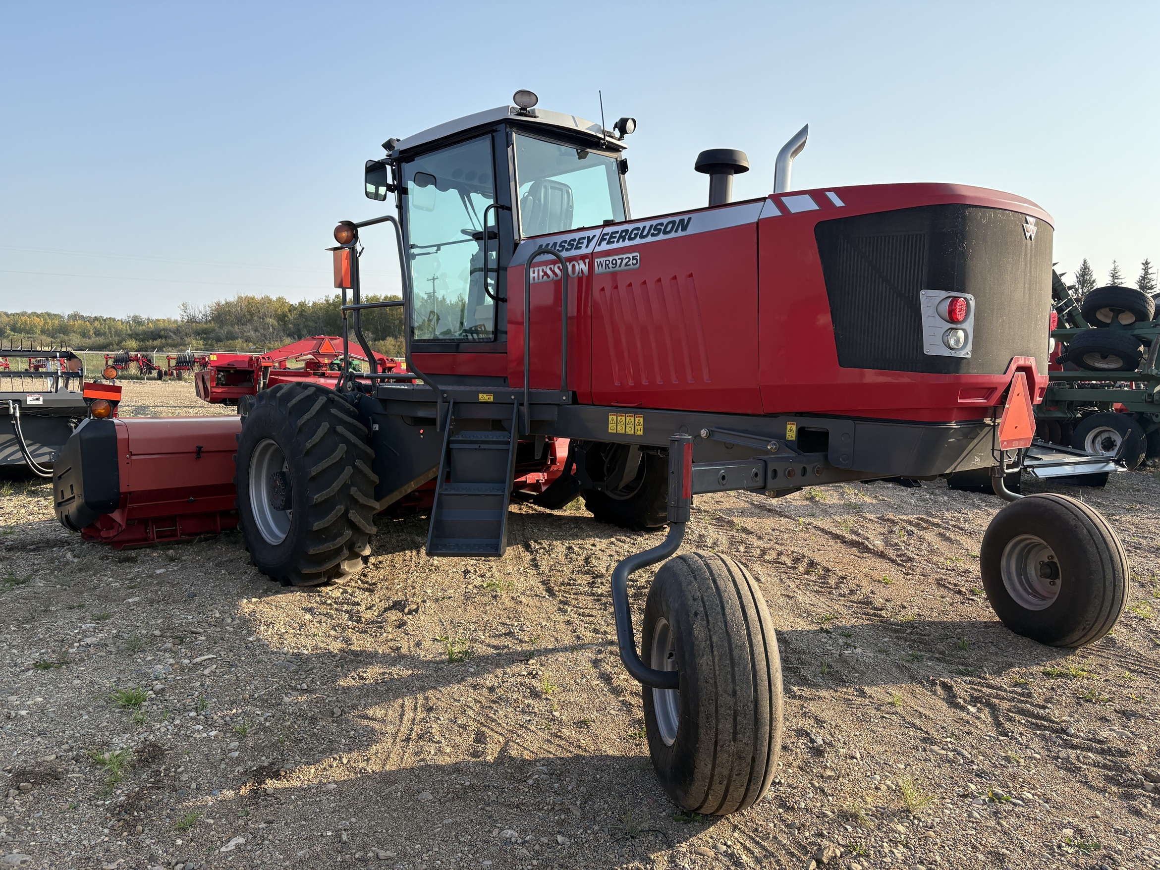 2012 Massey Ferguson WR9725 Windrower