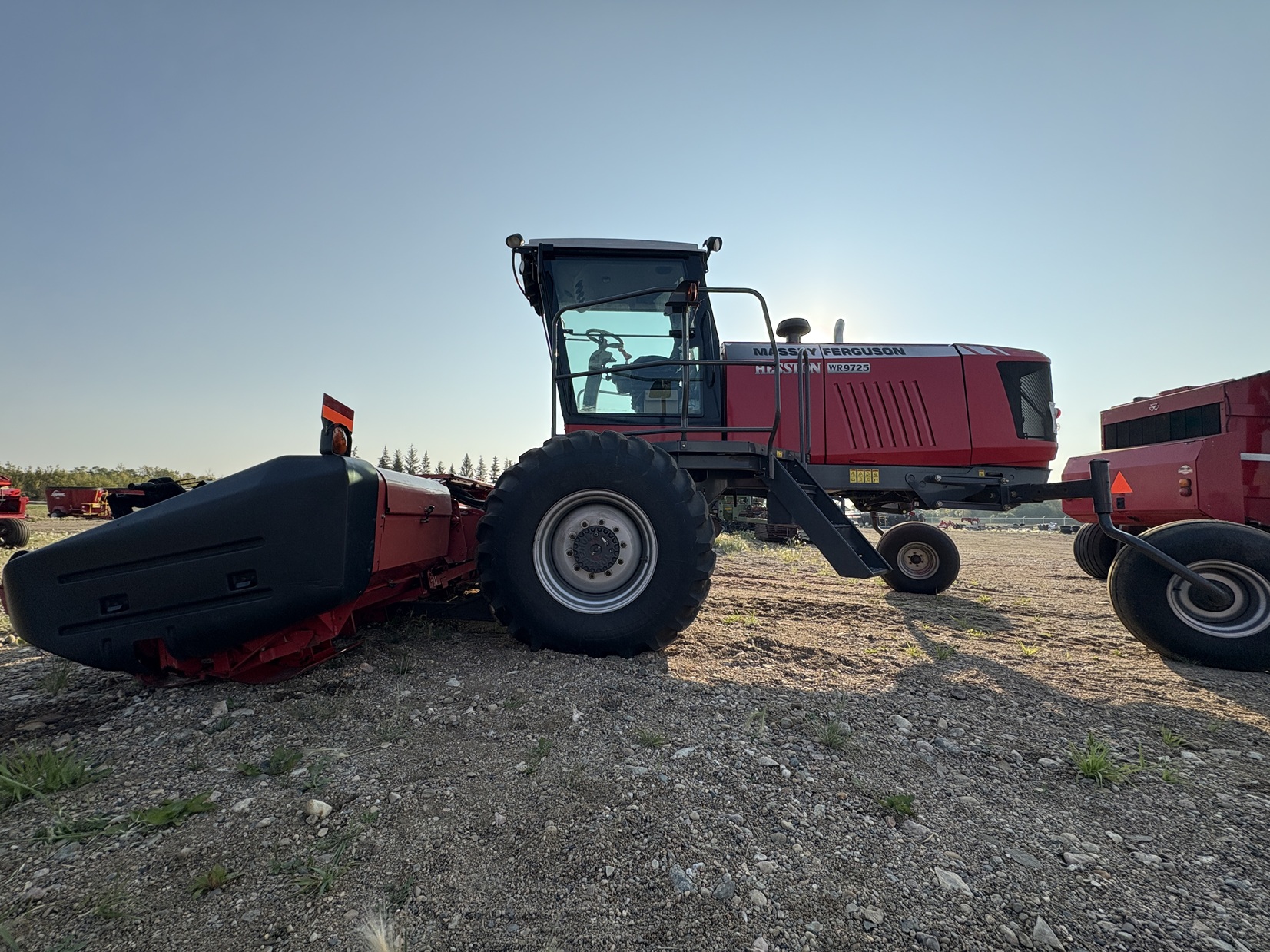 2012 Massey Ferguson WR9725 Windrower