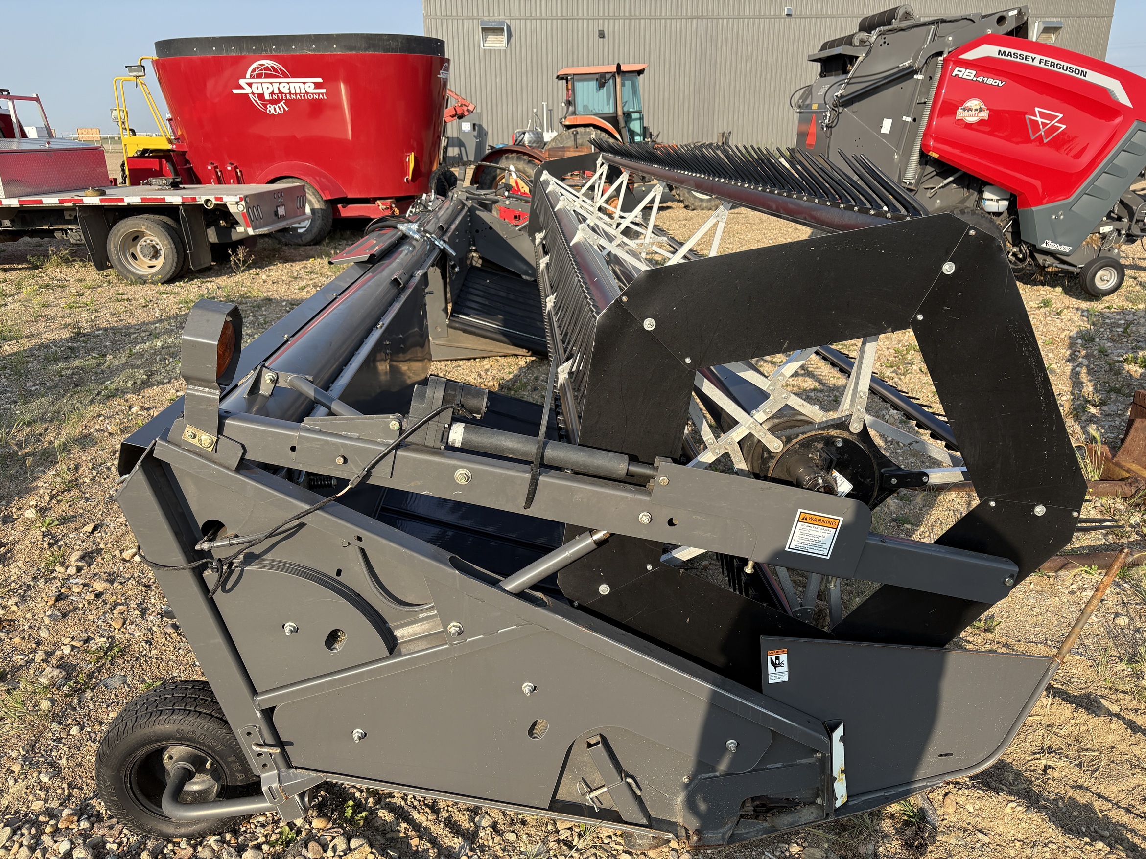 2012 Massey Ferguson WR9725 Windrower