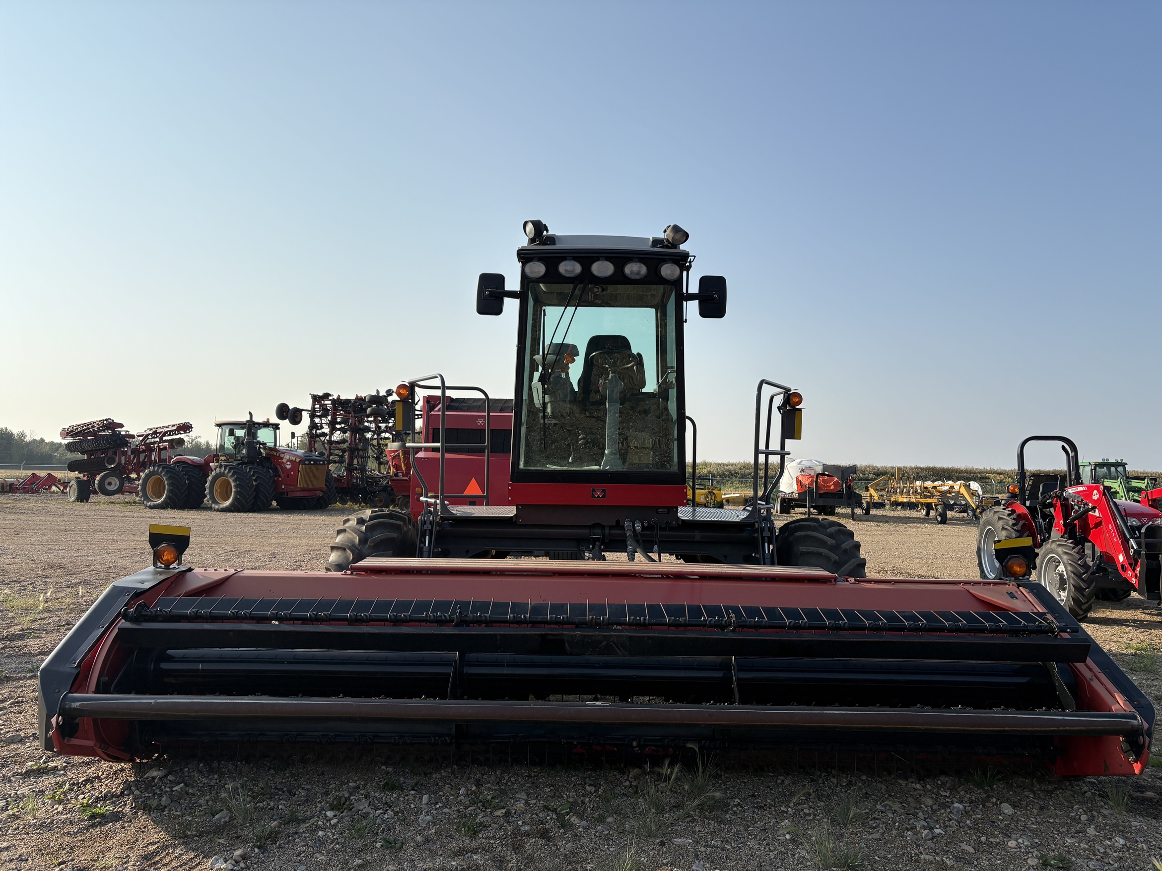 2012 Massey Ferguson WR9725 Windrower