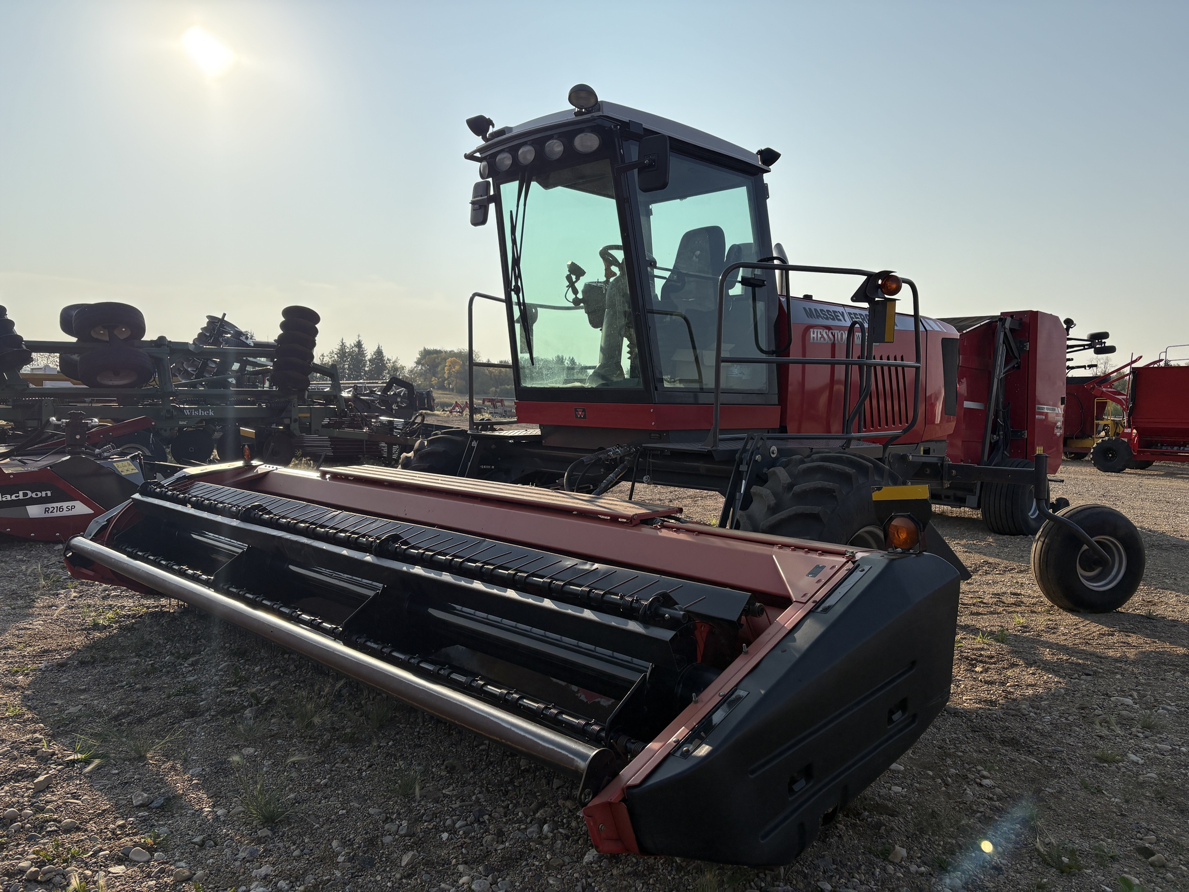 2012 Massey Ferguson WR9725 Windrower