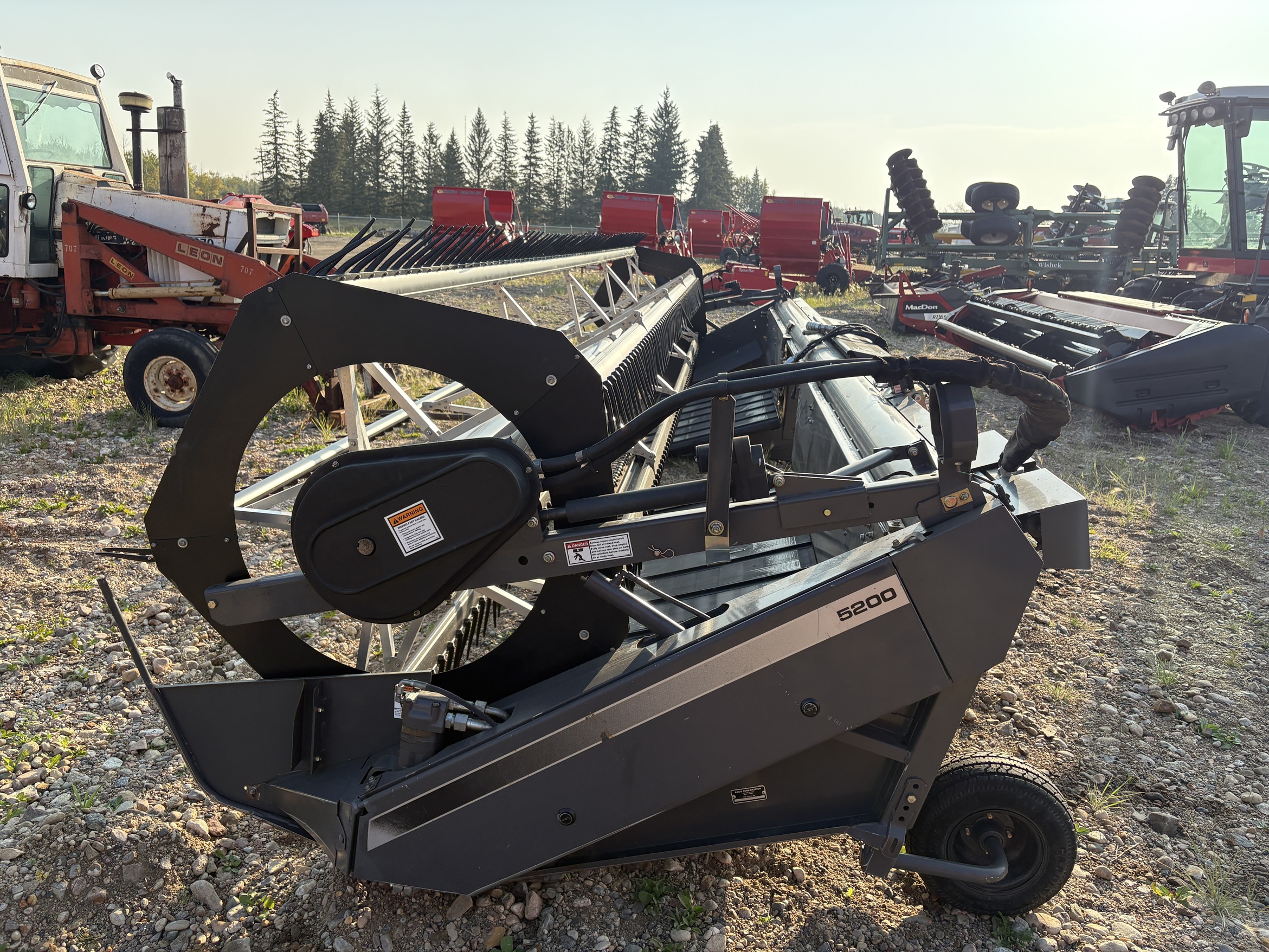 2012 Massey Ferguson WR9725 Windrower