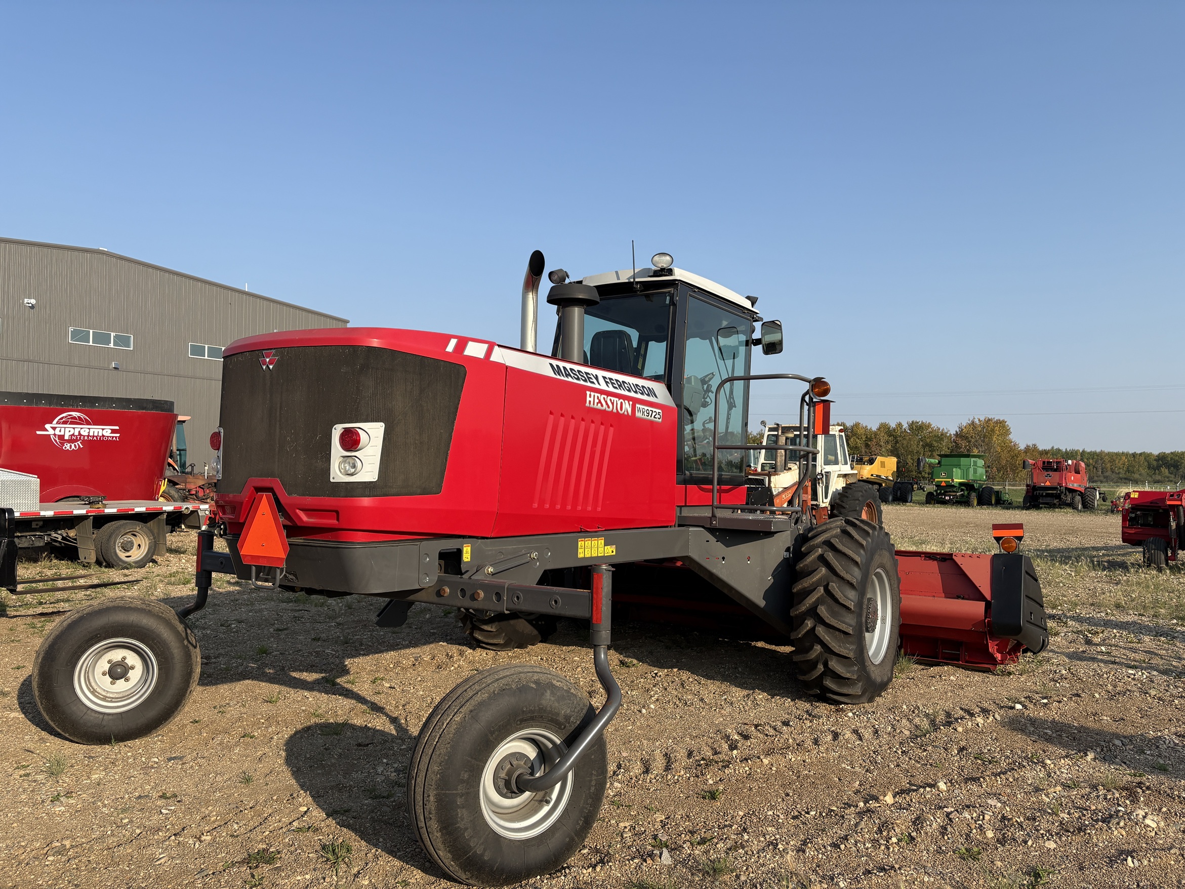 2012 Massey Ferguson WR9725 Windrower