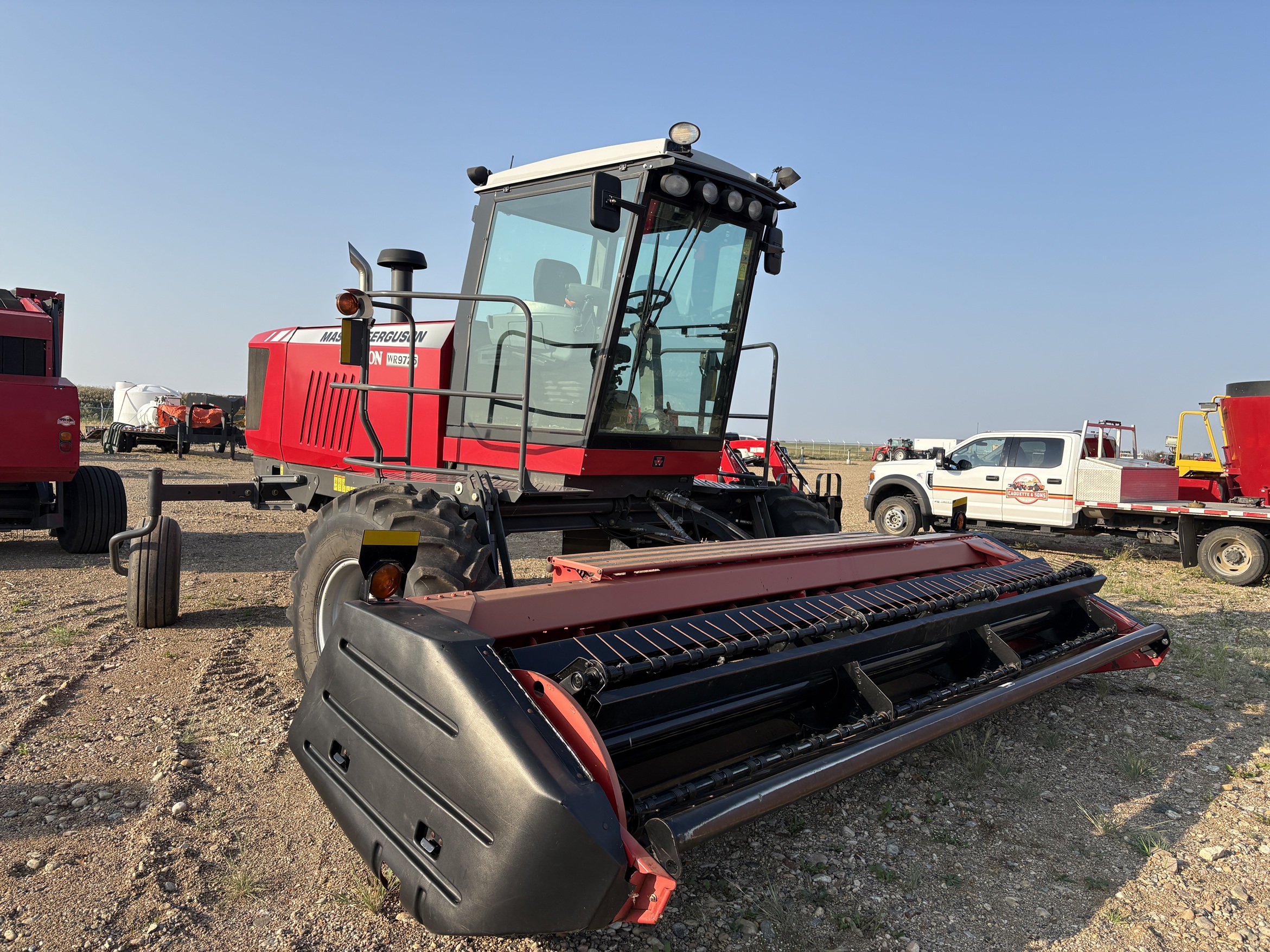 2012 Massey Ferguson WR9725 Windrower
